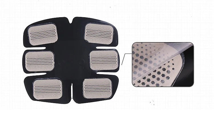 Wireless EMS ABS Stimulation Massager Pad Body Slimming Trainer Machine Electric Muscle Stimulator Abd Exerciser Pads