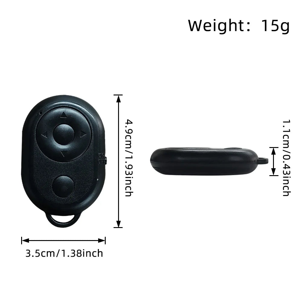 Bluetooth Remote for iPhone Xiaomi IOS Android Phone Universal Remote Control Selfie Stick Bluetooth Camera Controller