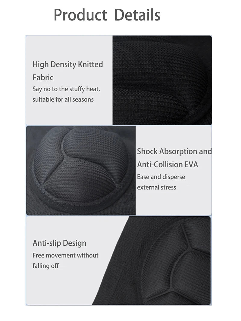 1Pair Thickened Protection Sports Kneepad Gym Support Fitness Gear Gear Basketball Brace Protector Male/Female Non Slip Pads