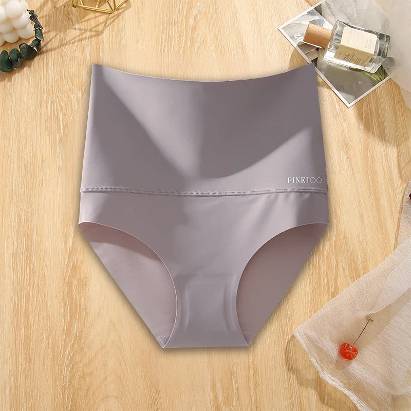 Bodyshaper High Waist Seamless Panties Women Underwear Anti-bacteria Soft Crotch Briefs for Female Intimates Lingerie Shapewear