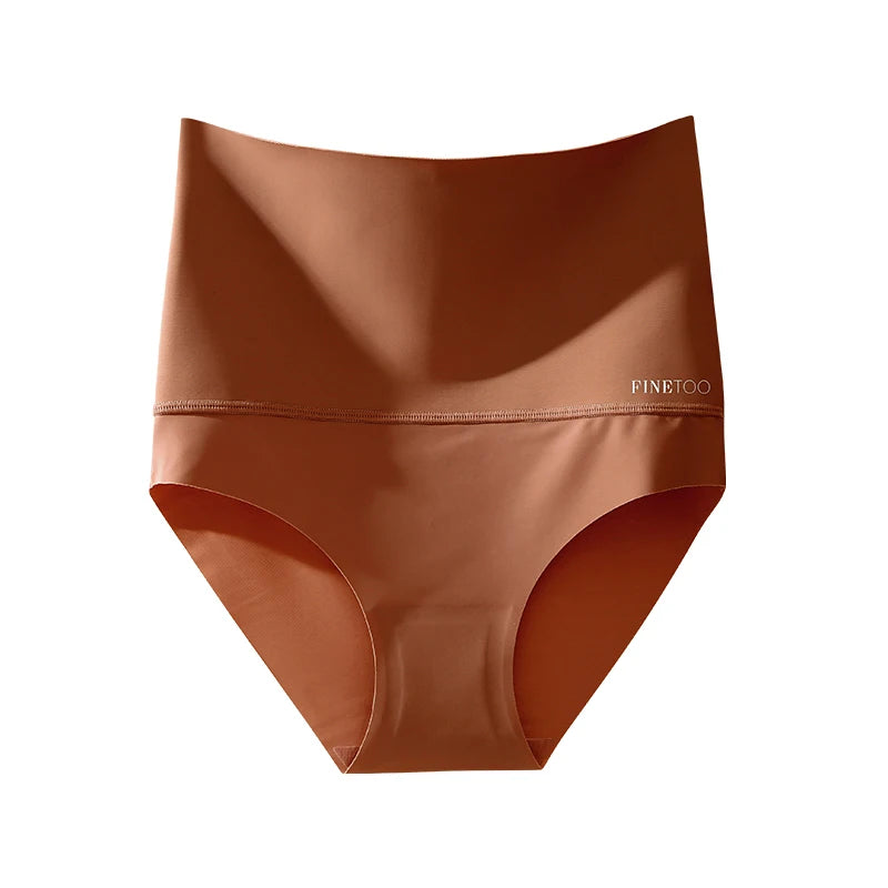 Bodyshaper High Waist Seamless Panties Women Underwear Anti-bacteria Soft Crotch Briefs for Female Intimates Lingerie Shapewear