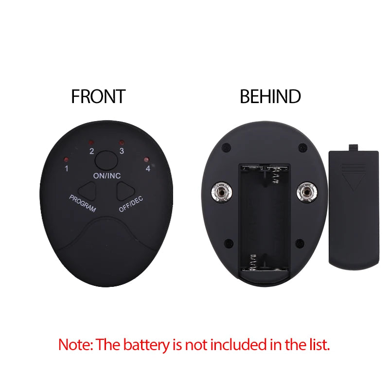 Wireless EMS ABS Stimulation Massager Pad Body Slimming Trainer Machine Electric Muscle Stimulator Abd Exerciser Pads