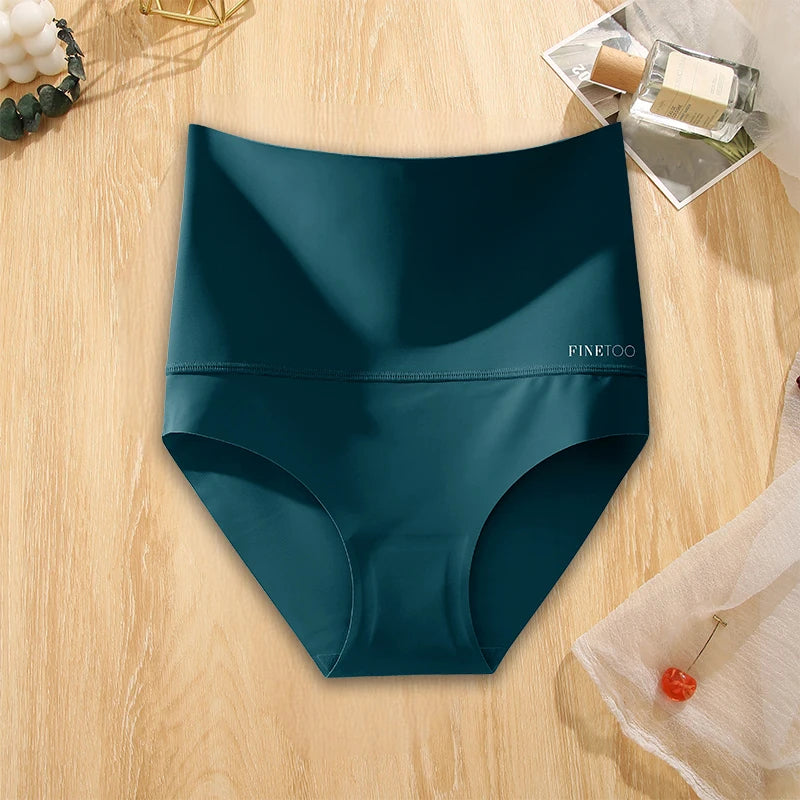 Bodyshaper High Waist Seamless Panties Women Underwear Anti-bacteria Soft Crotch Briefs for Female Intimates Lingerie Shapewear