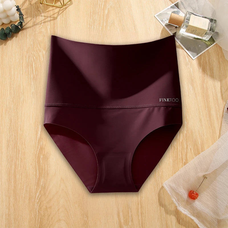 Bodyshaper High Waist Seamless Panties Women Underwear Anti-bacteria Soft Crotch Briefs for Female Intimates Lingerie Shapewear