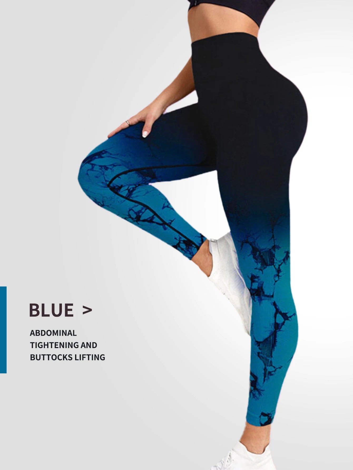 New Tie Dye Yoga Pants Sport Leggings Women Seamless High Waist Push Up Woman Tights Fitness Workout Leggins Gym Clothing