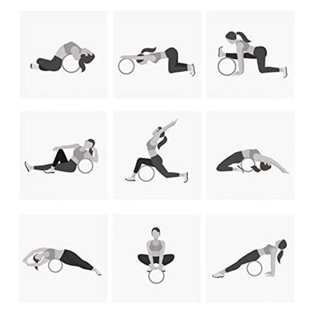 A89E-Cork Yoga Wheel