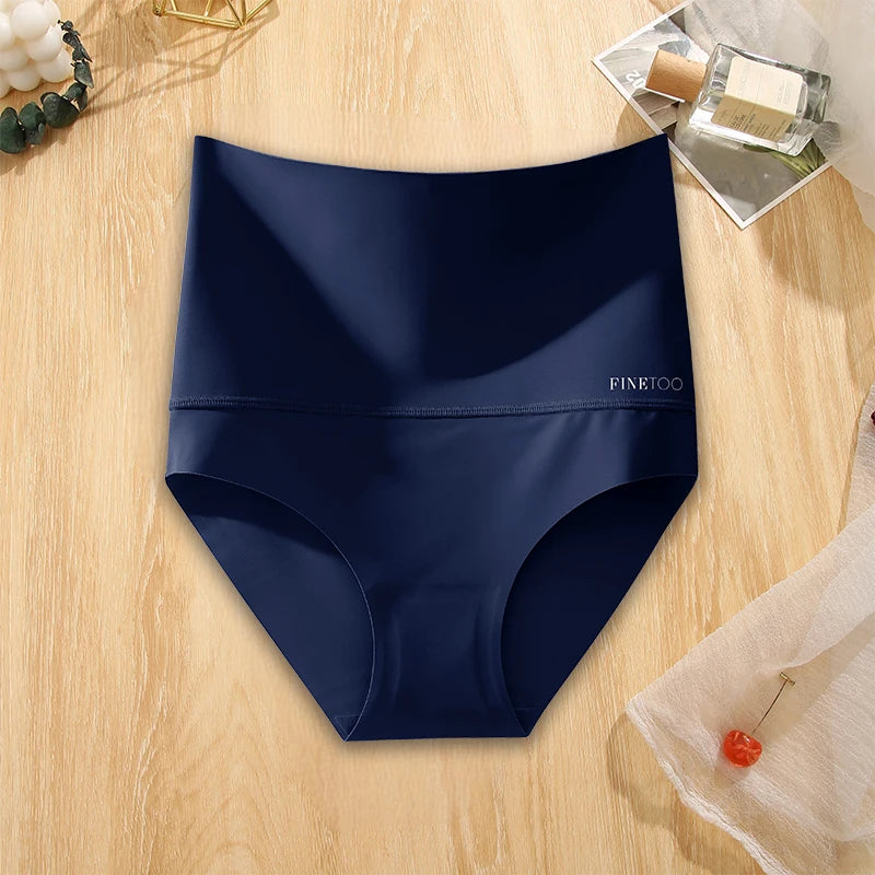 Bodyshaper High Waist Seamless Panties Women Underwear Anti-bacteria Soft Crotch Briefs for Female Intimates Lingerie Shapewear