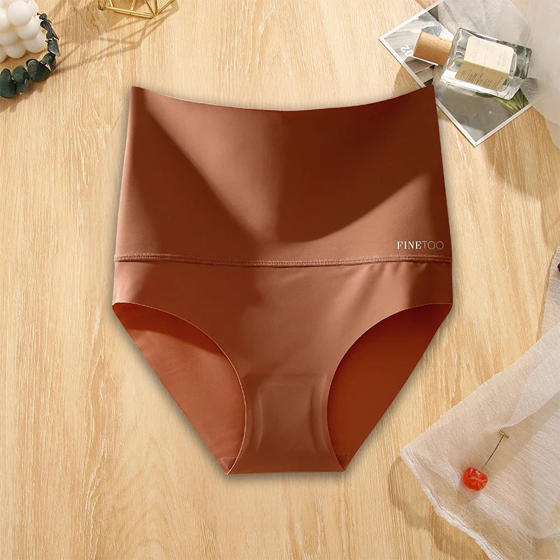 Bodyshaper High Waist Seamless Panties Women Underwear Anti-bacteria Soft Crotch Briefs for Female Intimates Lingerie Shapewear
