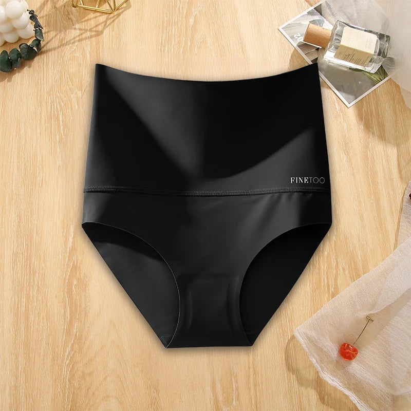 Bodyshaper High Waist Seamless Panties Women Underwear Anti-bacteria Soft Crotch Briefs for Female Intimates Lingerie Shapewear