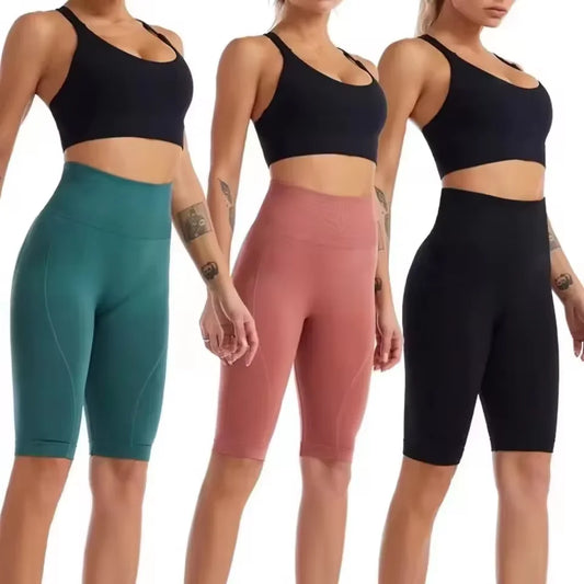 Women Shorts Fitness Sports Shorts for Women Cycling Jogging Fitness High Waist Push Up Gym Shorts Leggings Women Yoga Clothing