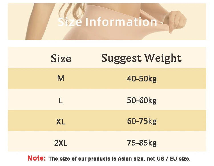 Seamless Shapewear Panties Women High Waist Tummy Control Panty Warmth Uterus Magnetic Slimming Pants Comfort Briefs Body Shaper