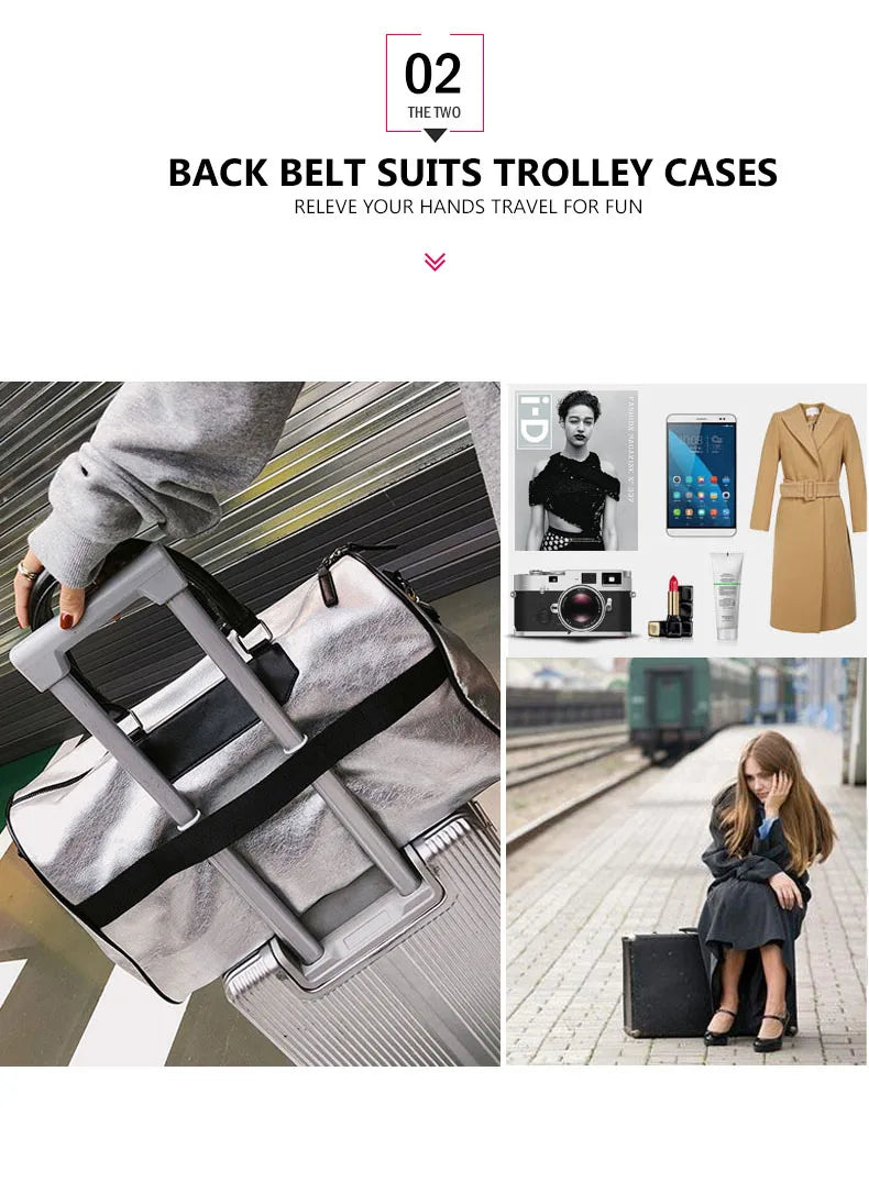 Women Silver Fitness Gym Bag Traveling Bags Glitter Sac De Sport For Men Training Travel Tas Sports Outdoor Gymtas Sporttas xa32