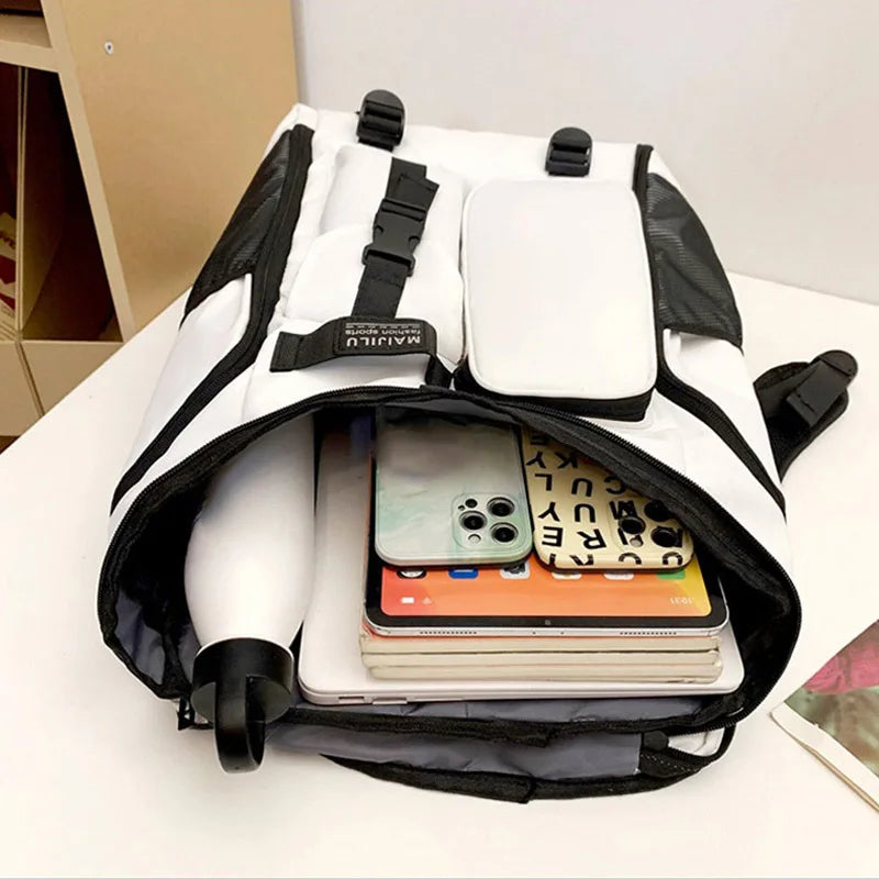 Tennis Badminton Rackets Backpack Large Commuting Sports Bag Shoes Pocket Dry Wet Outdoor Travel Laptop College Schoolbag
