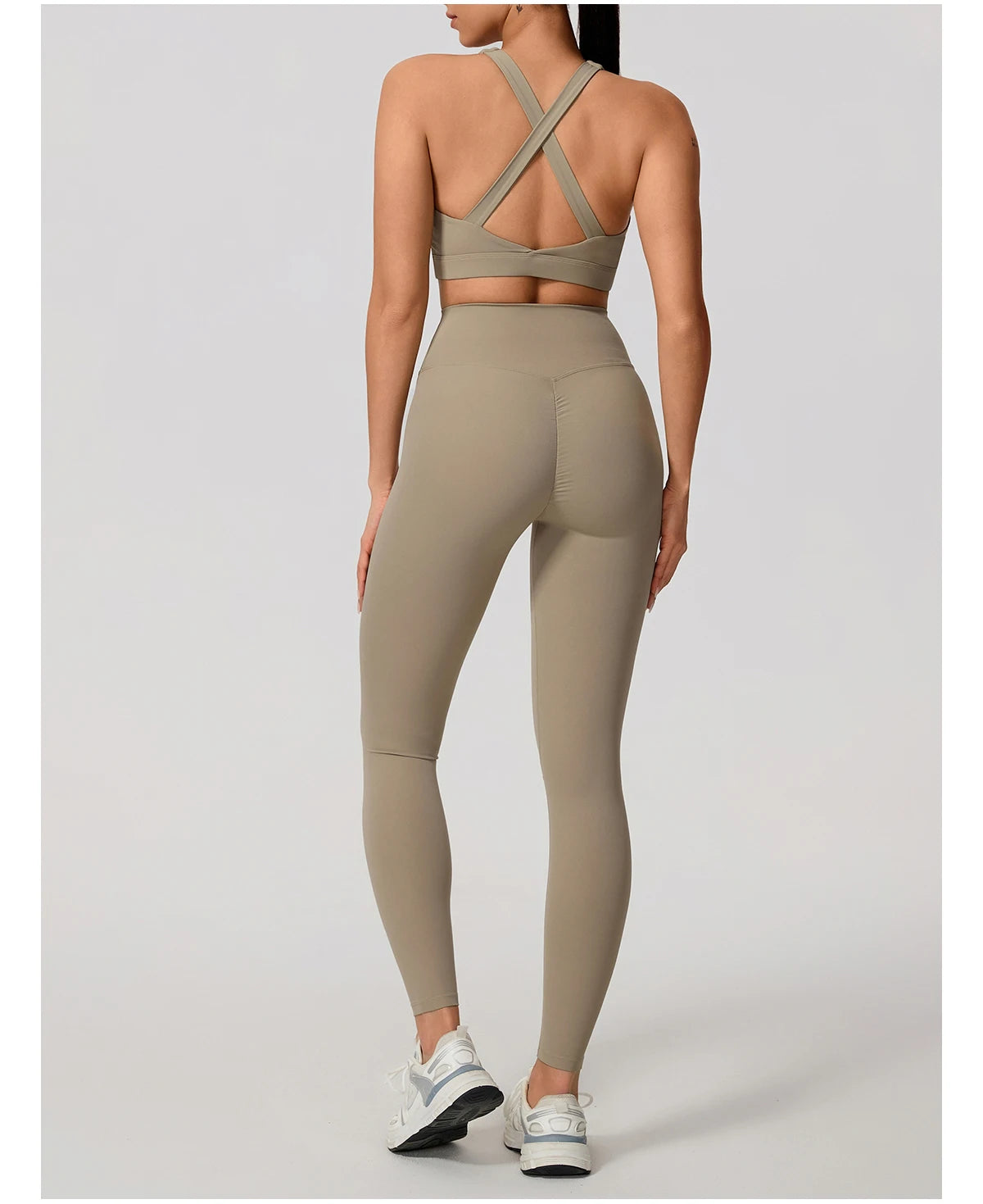 Soften Yoga Set 2PCS Sports Suit Women Gym Set Women Fitness Tracksuit Workout Suit Female Sportswear Quick-Drying Yoga Clothing