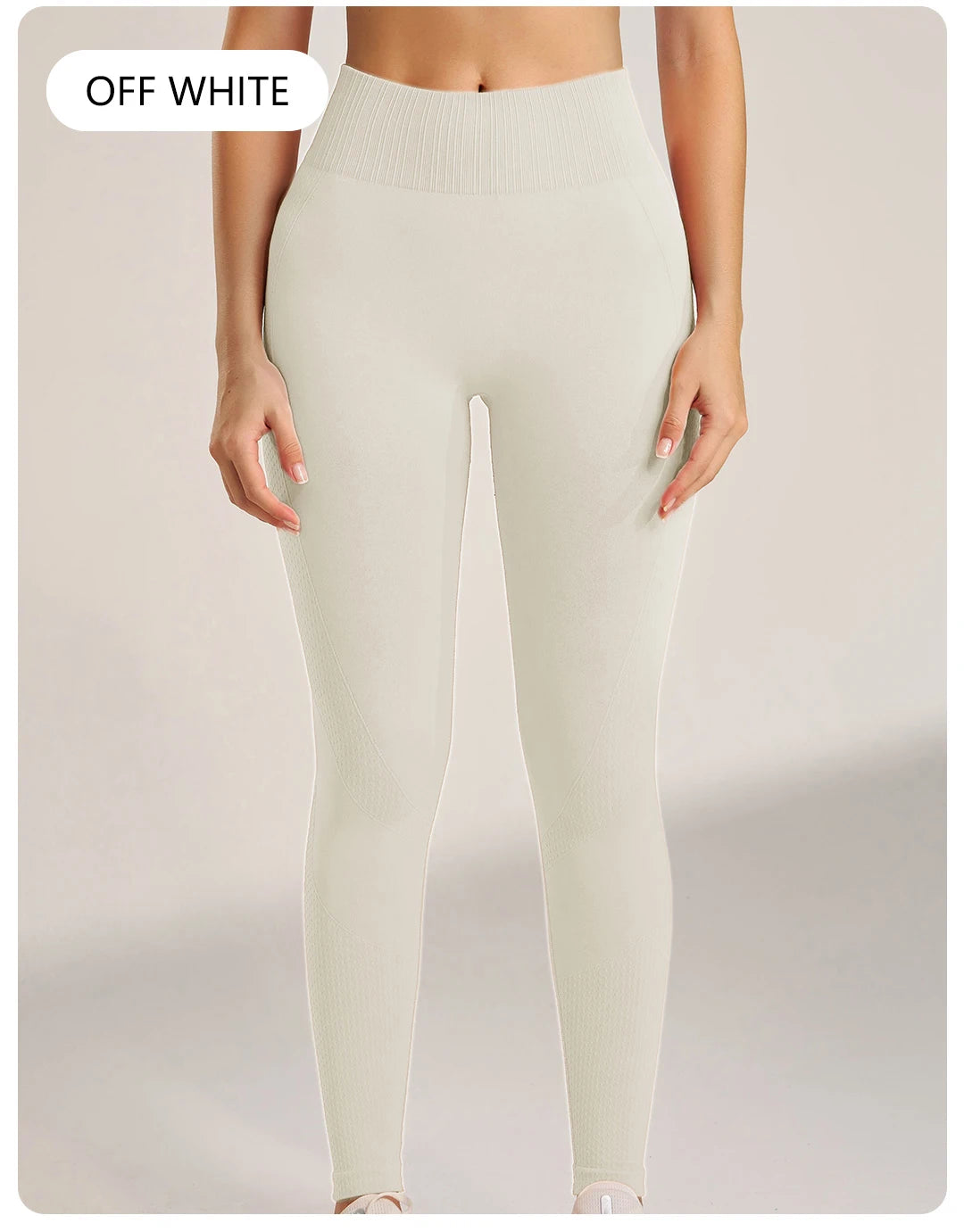 Yoga Pants Lightweight Four-Way Stretch Solid Athleisure Leggings High Waist Plus Size Gym Tight Pants