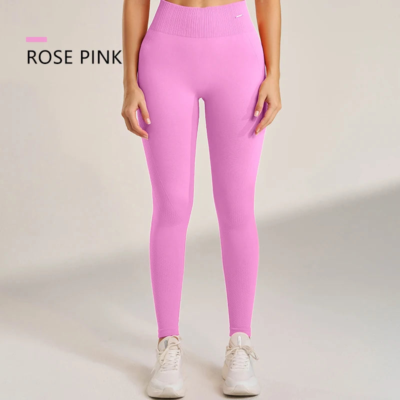 Yoga Pants Lightweight Four-Way Stretch Solid Athleisure Leggings High Waist Plus Size Gym Tight Pants