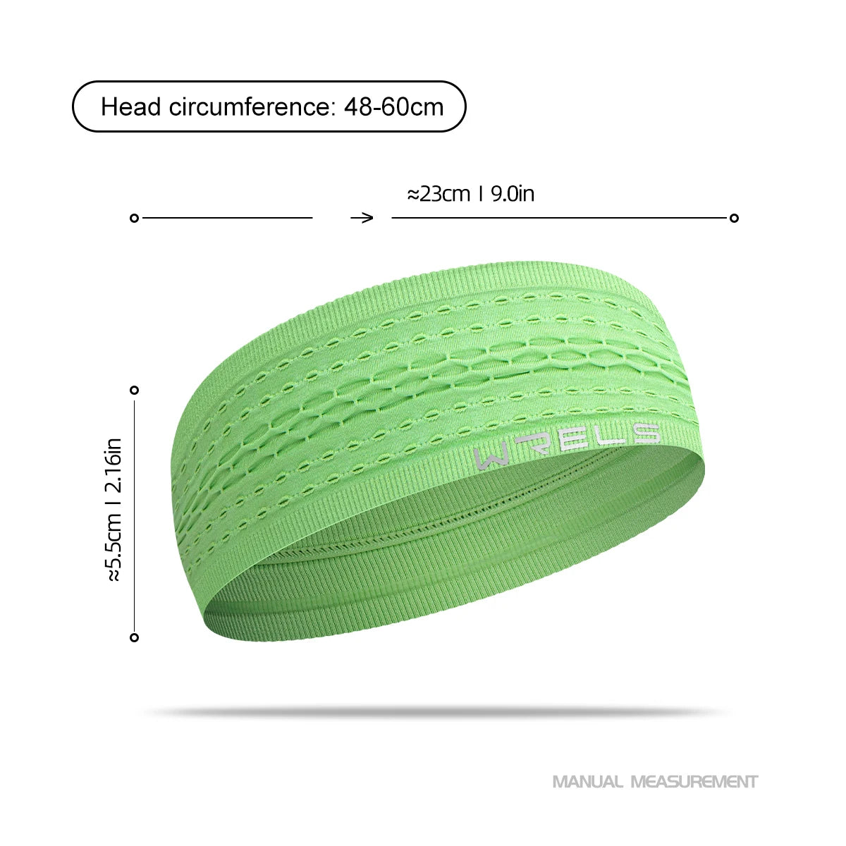 1pc Sport Headbands for Men Women Non-Slip Moisture Wicking Workout Sweatband Fitness Running Cycling Football Yoga Hairband