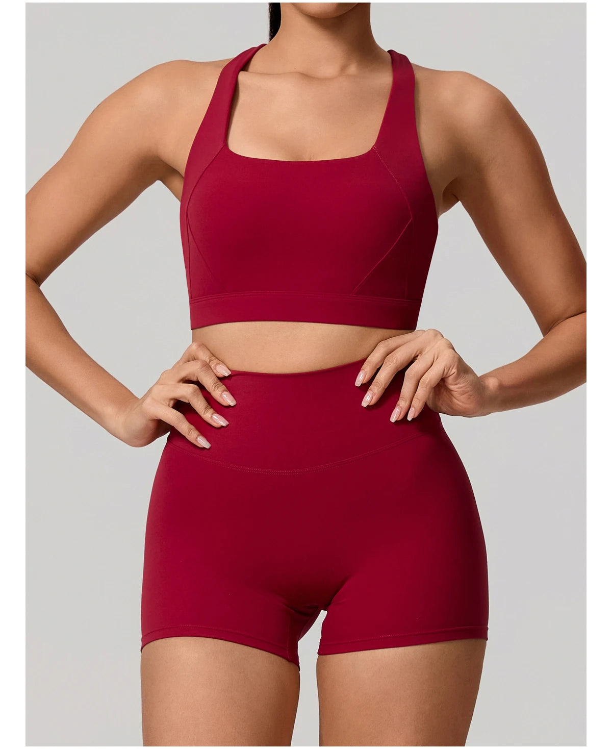 Soften Yoga Set 2PCS Sports Suit Women Gym Set Women Fitness Tracksuit Workout Suit Female Sportswear Quick-Drying Yoga Clothing