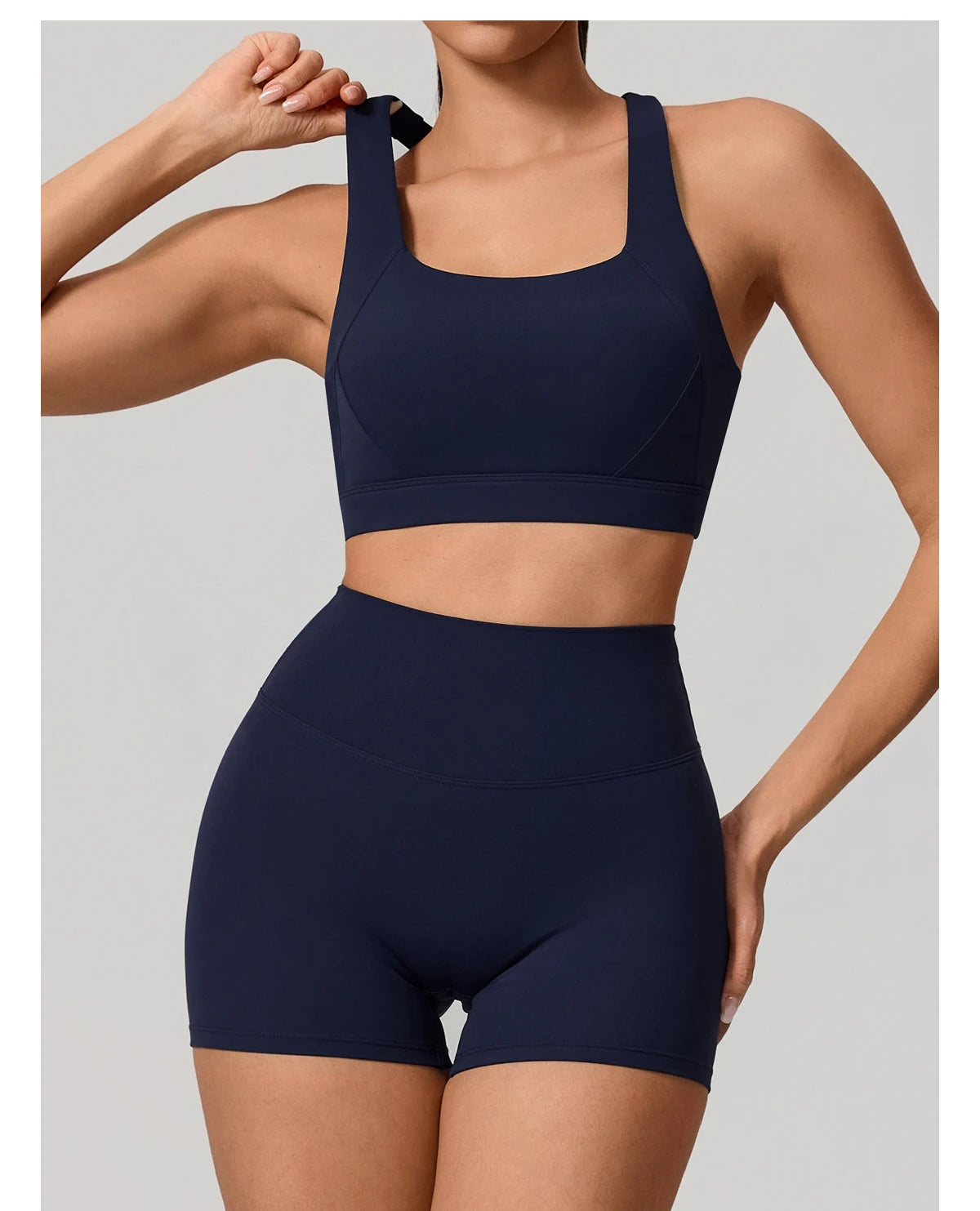 Soften Yoga Set 2PCS Sports Suit Women Gym Set Women Fitness Tracksuit Workout Suit Female Sportswear Quick-Drying Yoga Clothing