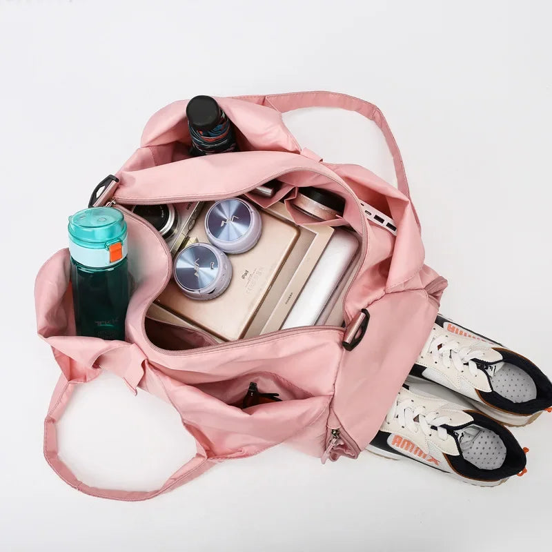 New yoga bag, women's sports and fitness bag, hand luggage bag, durable large capacity storage travel bag