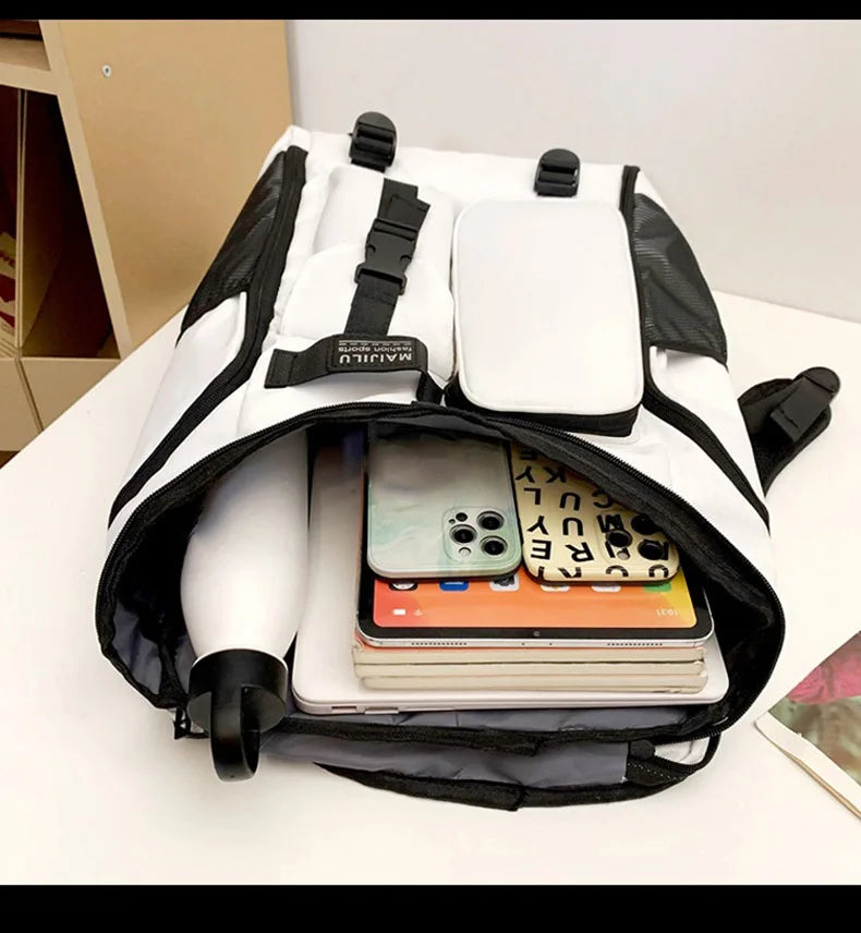 Tennis Badminton Rackets Backpack Large Commuting Sports Bag Shoes Pocket Dry Wet Outdoor Travel Laptop College Schoolbag