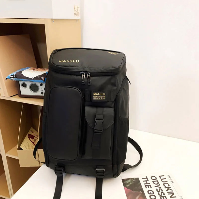 Tennis Badminton Rackets Backpack Large Commuting Sports Bag Shoes Pocket Dry Wet Outdoor Travel Laptop College Schoolbag