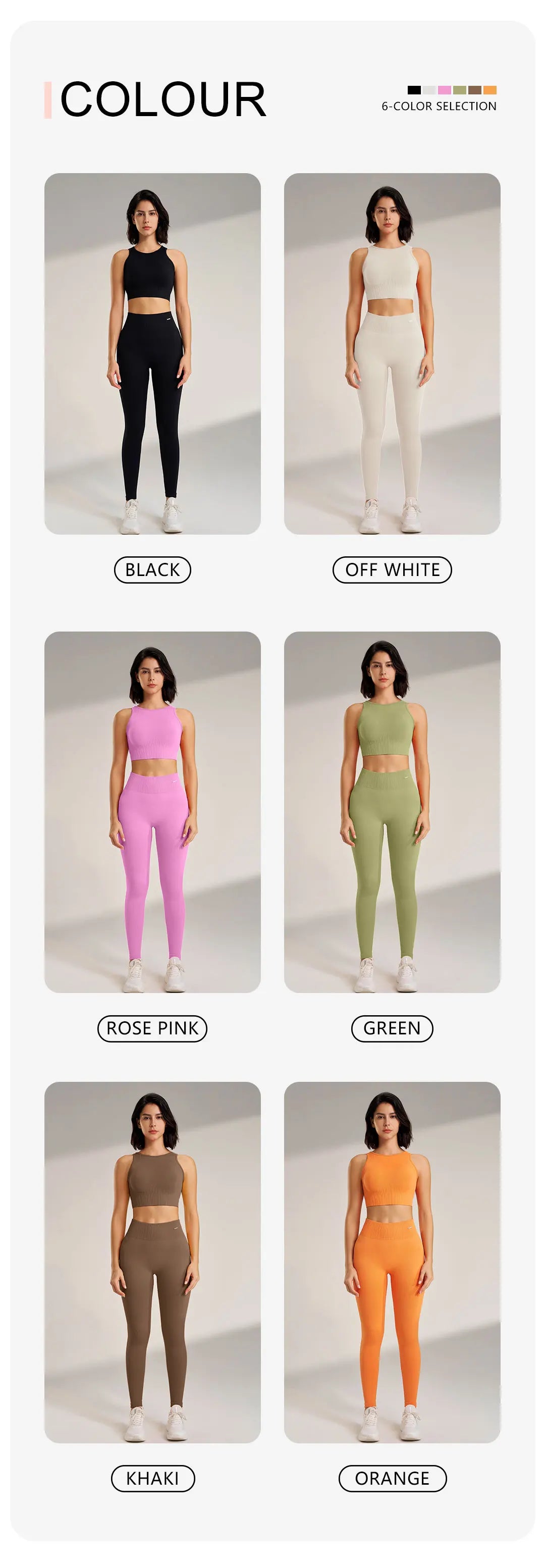 Yoga Clothing Set Women's High Waisted Leggings and Top Two Piece Seamless Fitness Exercise Clothing Fitness Underwear plus size