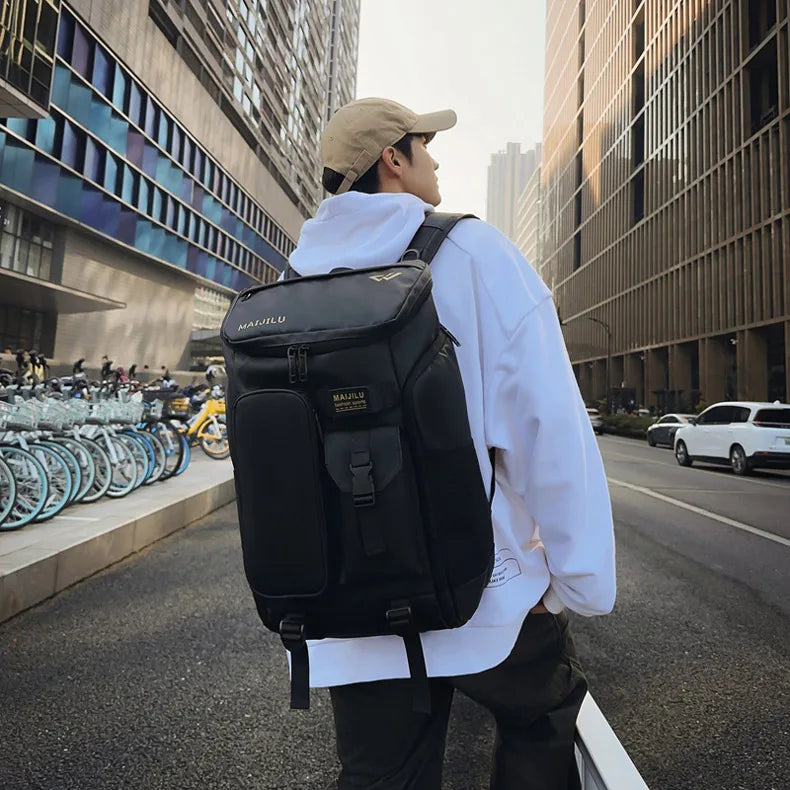 Tennis Badminton Rackets Backpack Large Commuting Sports Bag Shoes Pocket Dry Wet Outdoor Travel Laptop College Schoolbag