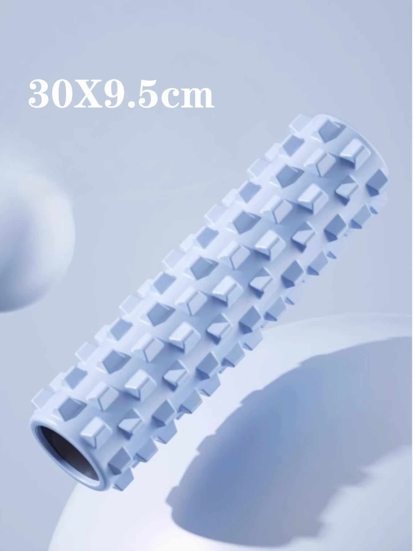 Crescent Solid foam axis 45*13cm yoga post ideal for fitness, yoga, Pilates and muscle relaxation