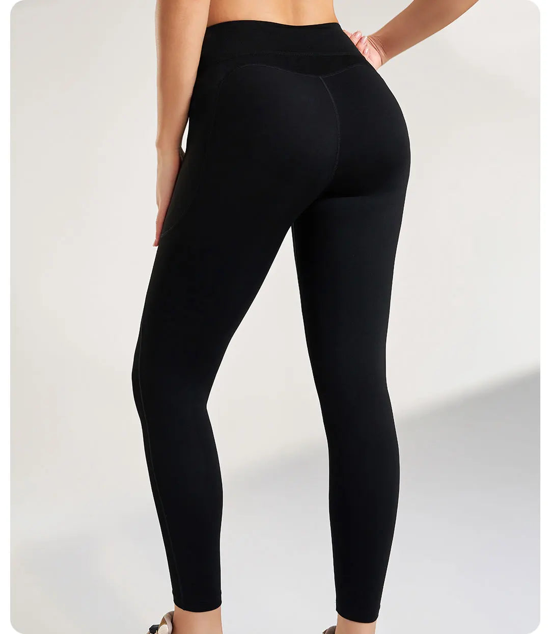 Women's High-Waisted Yoga Leggings Quick Dry  Soft Breathable Pants for Gym Running Pilates-Solid