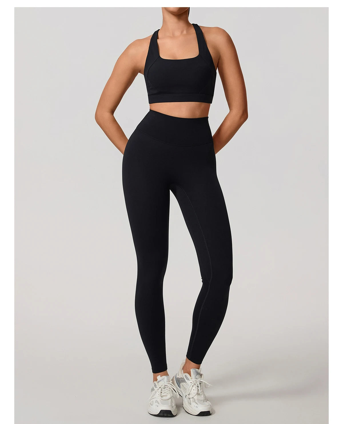 Soften Yoga Set 2PCS Sports Suit Women Gym Set Women Fitness Tracksuit Workout Suit Female Sportswear Quick-Drying Yoga Clothing