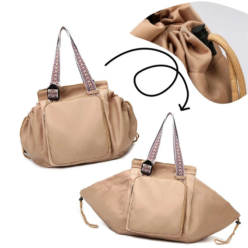 Sports Gym Yoga Backpack Travel Cradle Duffel Bag Outdoor Camping Shopping Storage Handbag Large Multiple Compartments Mummy Bag