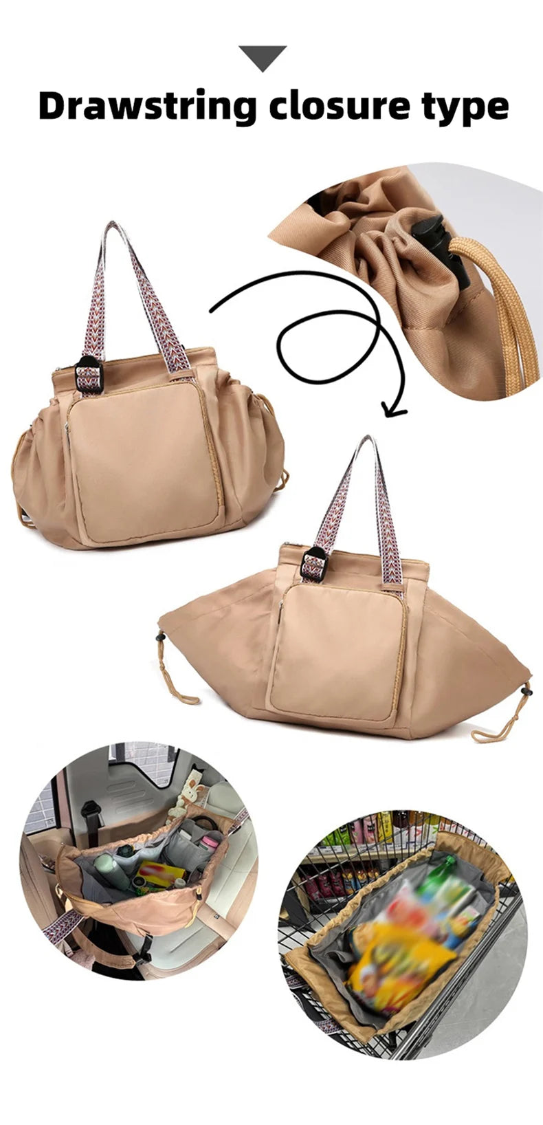 Sports Gym Yoga Backpack Travel Cradle Duffel Bag Outdoor Camping Shopping Storage Handbag Large Multiple Compartments Mummy Bag