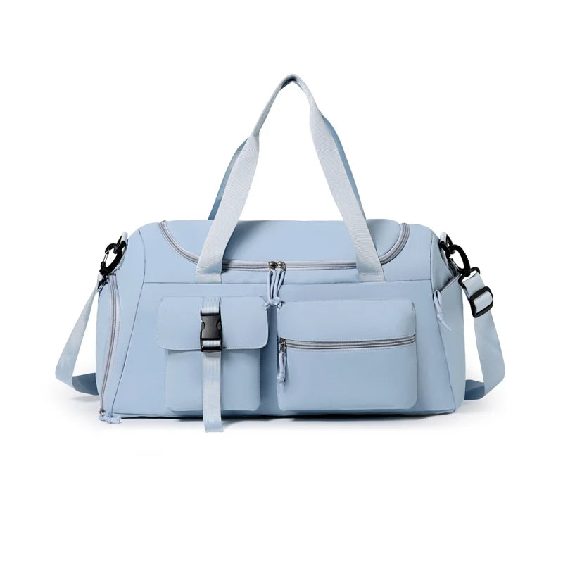 Fitness Bag Gym Sports Dry Wet Handbag with Shoes Compartment Large Shoulder Portable Luggage Bag Travel Storage Crossbody Bag