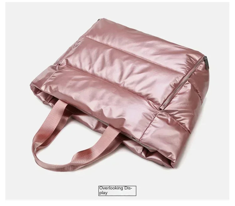 Women Gym Bags Waterproof Sports Swimming Yoga Mat Pink Weekend Travel Duffle Bags for Women Sport Fitness Shoulder Handbag