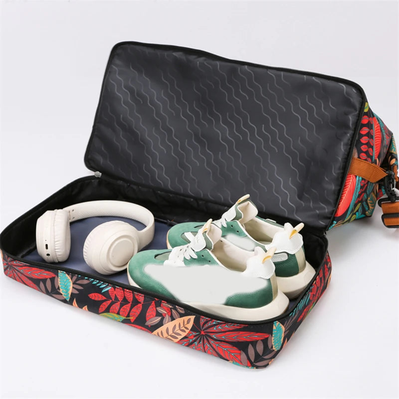 Travel Gym Bag Luggage Portable Fitness Shoulder Crossbody Handbags For Women Men  Outdoor Duffel Carry On Weekender Yoga Bag