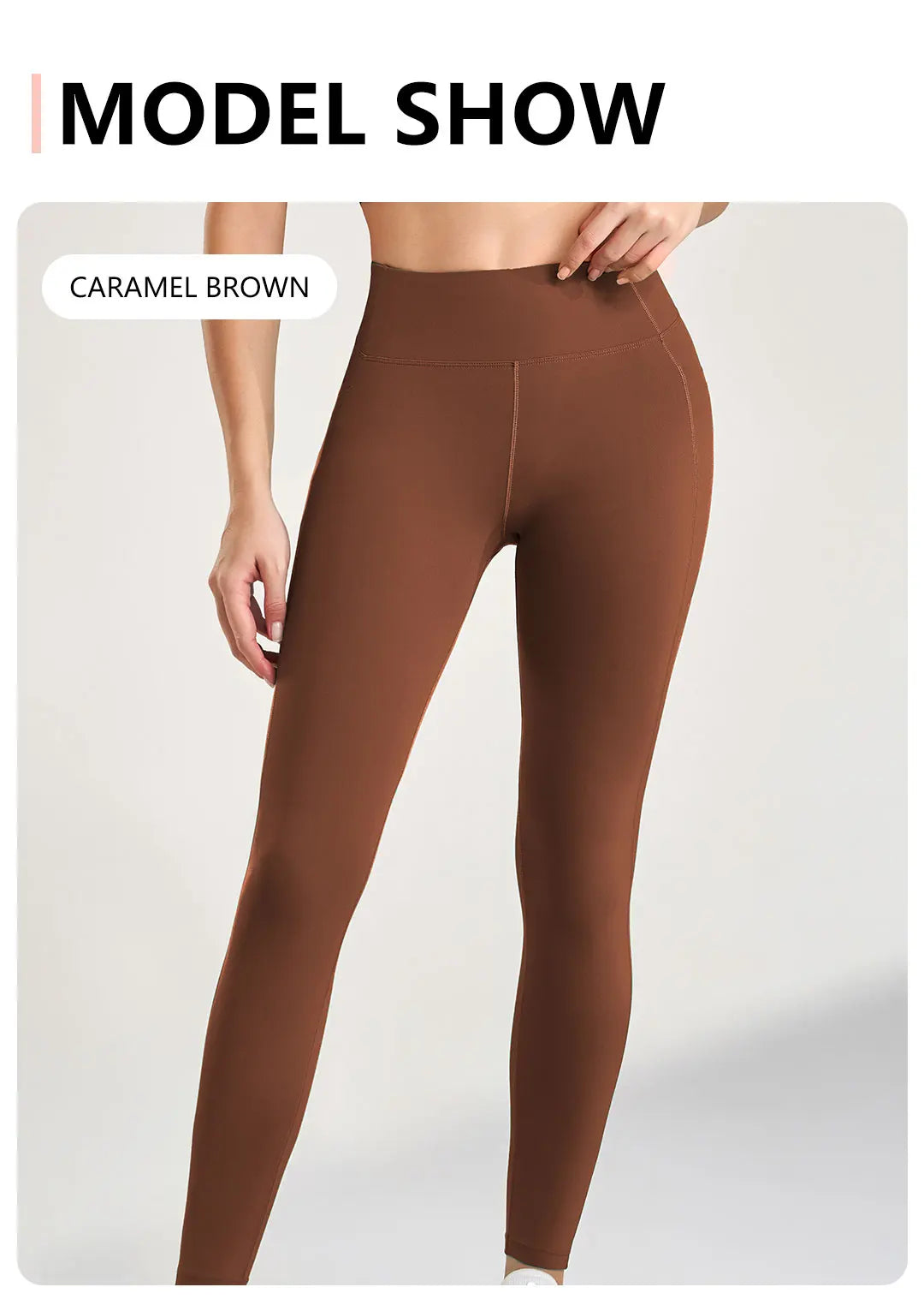 Women's High-Waisted Yoga Leggings Quick Dry  Soft Breathable Pants for Gym Running Pilates-Solid