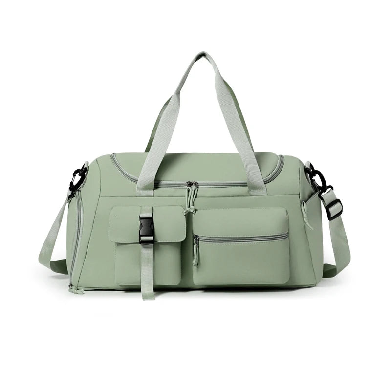 Fitness Bag Gym Sports Dry Wet Handbag with Shoes Compartment Large Shoulder Portable Luggage Bag Travel Storage Crossbody Bag