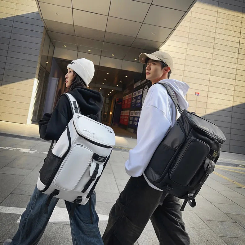 Tennis Badminton Rackets Backpack Large Commuting Sports Bag Shoes Pocket Dry Wet Outdoor Travel Laptop College Schoolbag