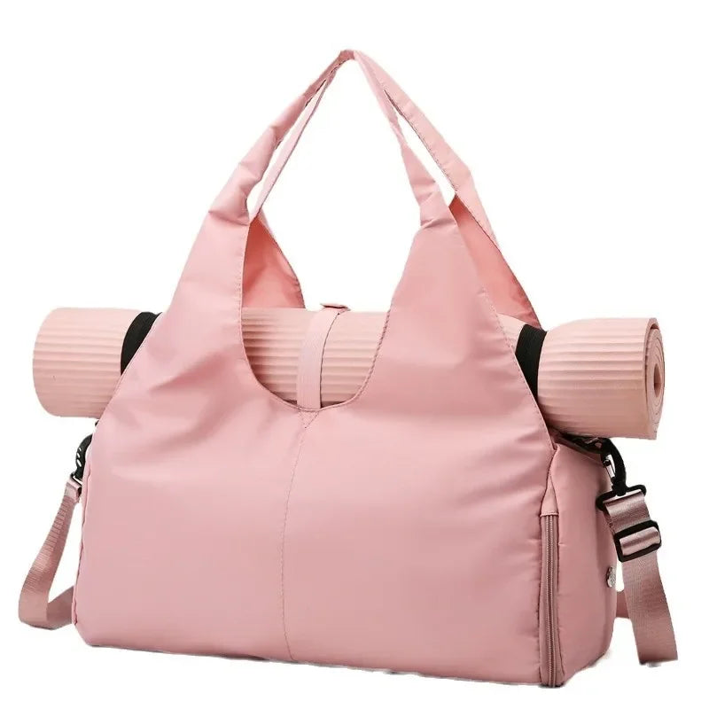 New yoga bag, women's sports and fitness bag, hand luggage bag, durable large capacity storage travel bag