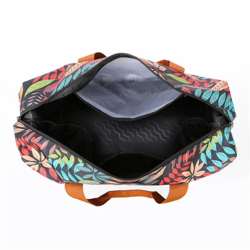 Travel Gym Bag Luggage Portable Fitness Shoulder Crossbody Handbags For Women Men  Outdoor Duffel Carry On Weekender Yoga Bag