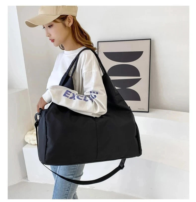New yoga bag, women's sports and fitness bag, hand luggage bag, durable large capacity storage travel bag