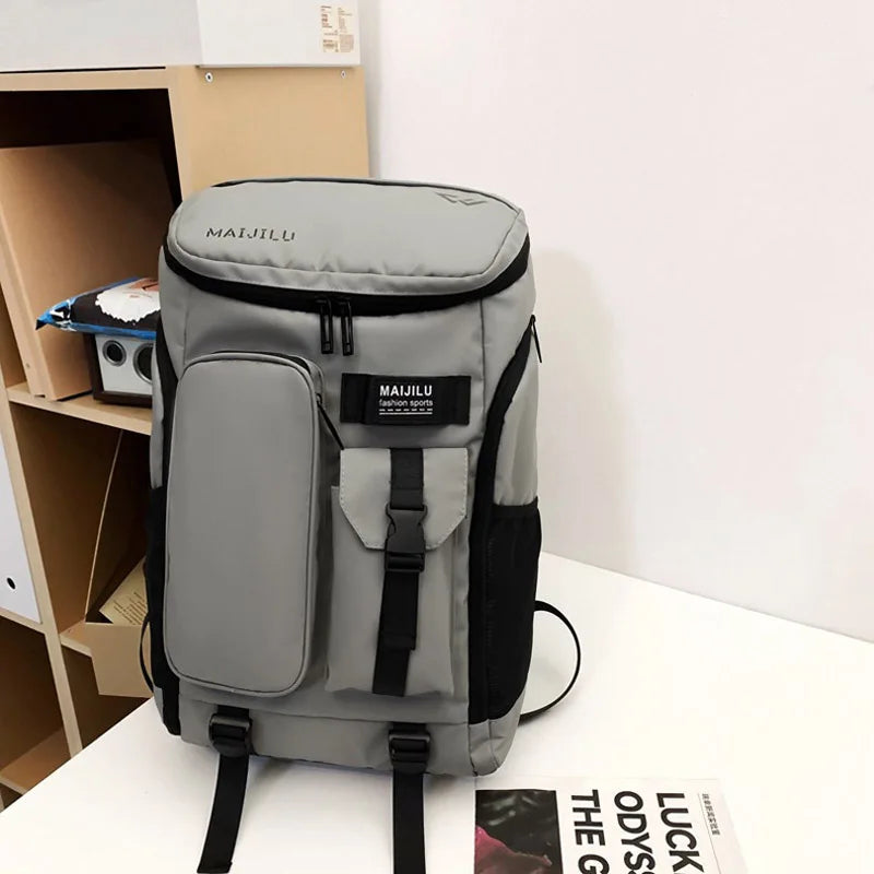 Tennis Badminton Rackets Backpack Large Commuting Sports Bag Shoes Pocket Dry Wet Outdoor Travel Laptop College Schoolbag