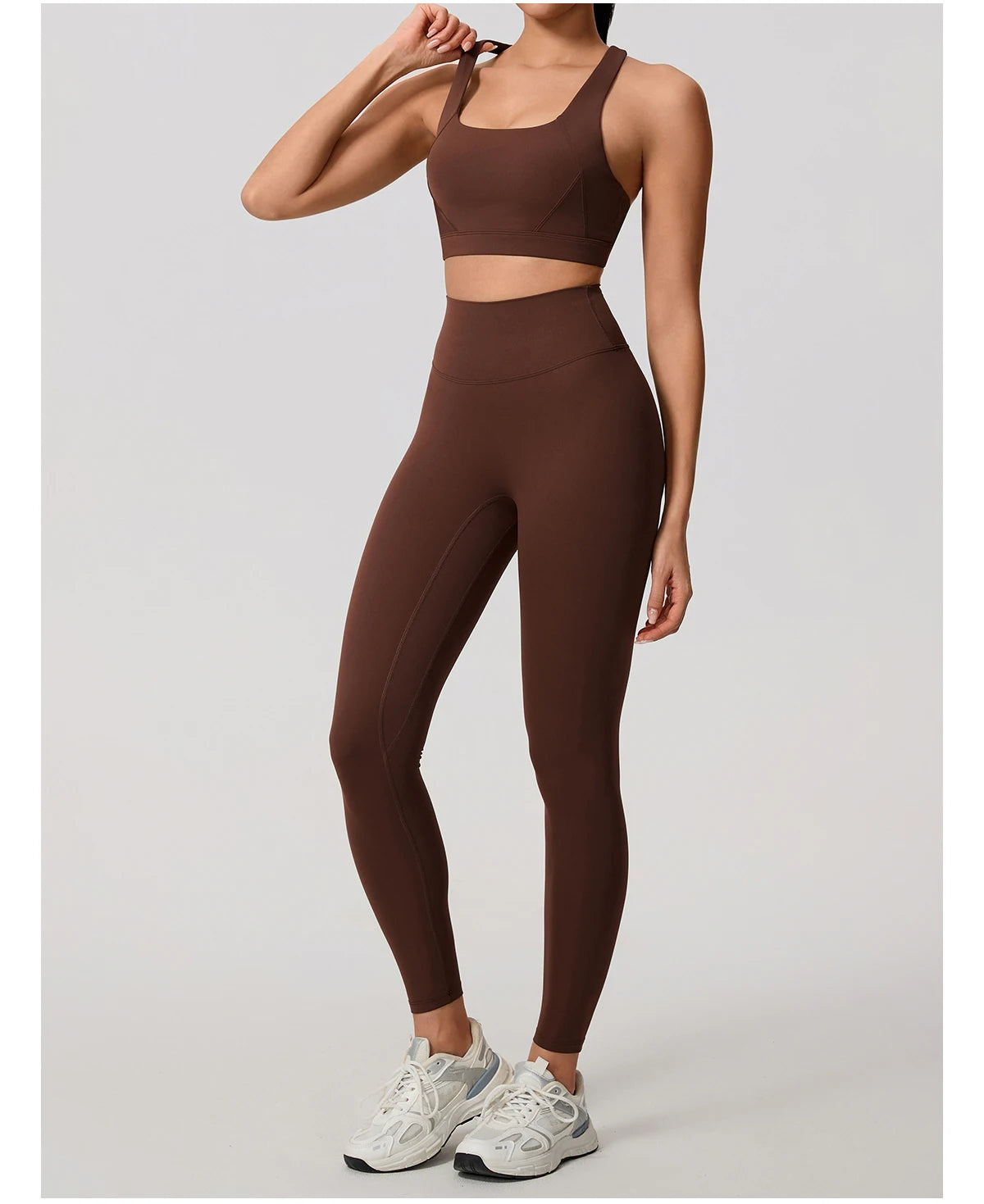 Soften Yoga Set 2PCS Sports Suit Women Gym Set Women Fitness Tracksuit Workout Suit Female Sportswear Quick-Drying Yoga Clothing