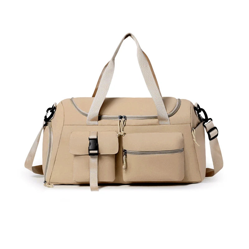 Fitness Bag Gym Sports Dry Wet Handbag with Shoes Compartment Large Shoulder Portable Luggage Bag Travel Storage Crossbody Bag