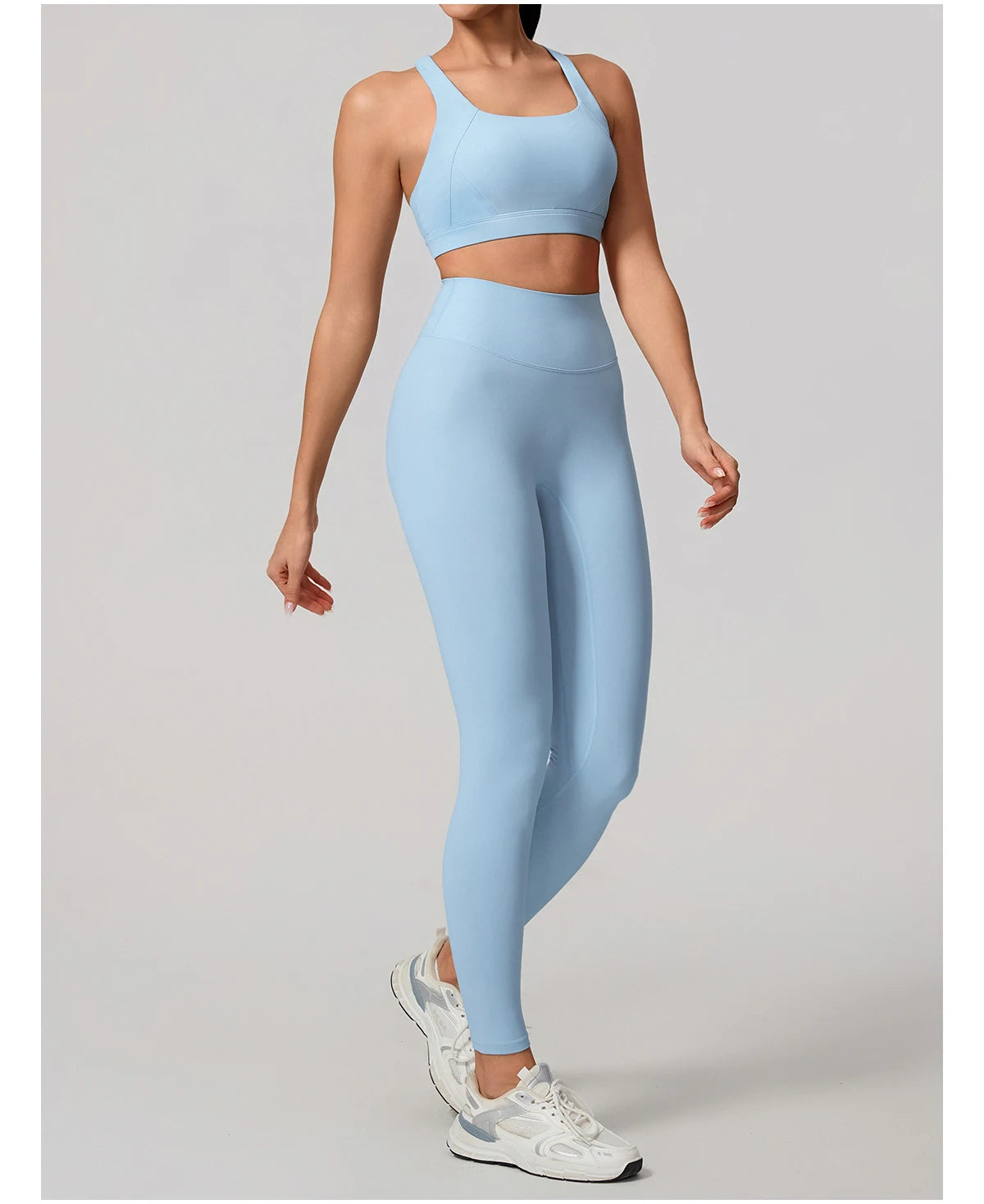 Soften Yoga Set 2PCS Sports Suit Women Gym Set Women Fitness Tracksuit Workout Suit Female Sportswear Quick-Drying Yoga Clothing