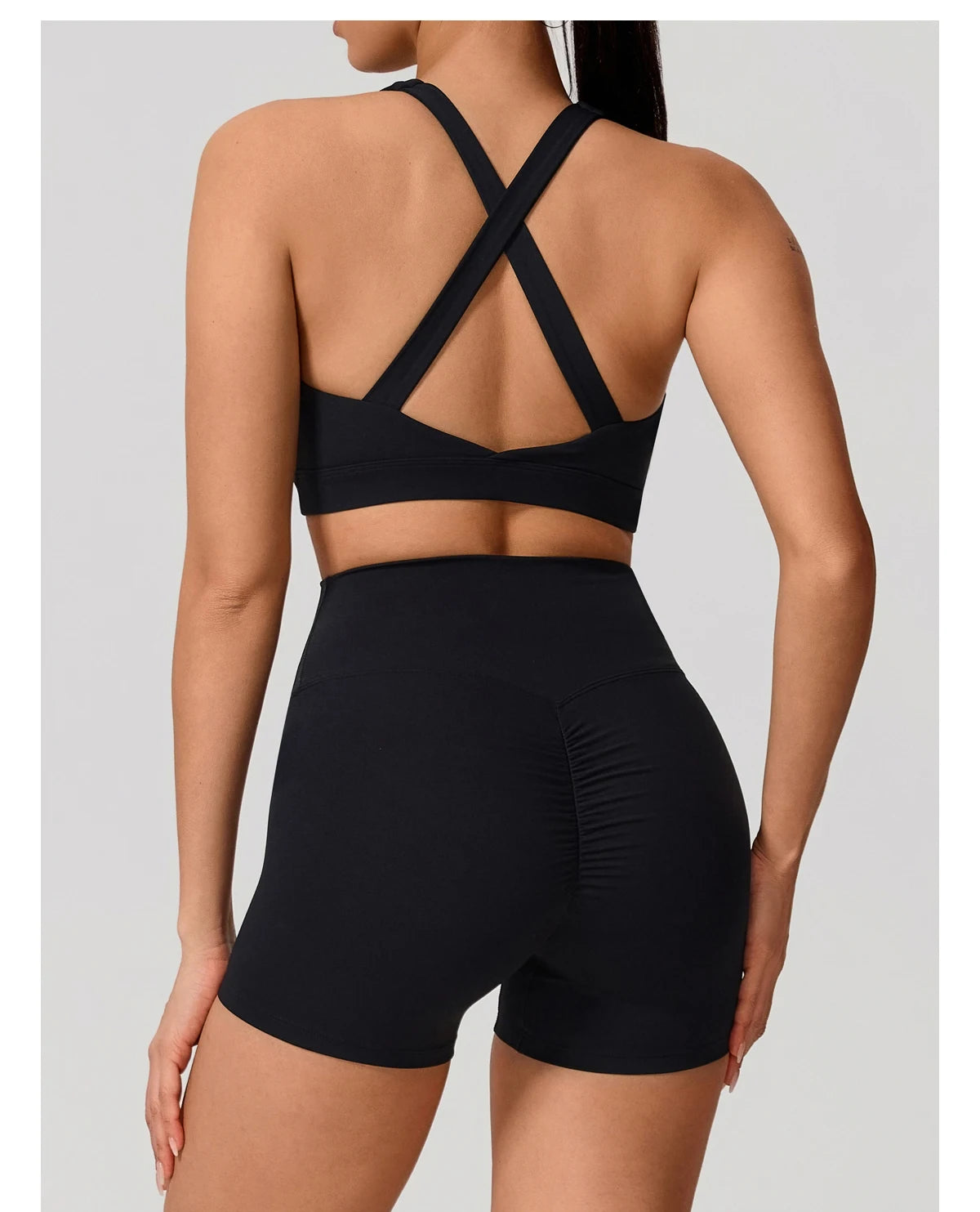 Soften Yoga Set 2PCS Sports Suit Women Gym Set Women Fitness Tracksuit Workout Suit Female Sportswear Quick-Drying Yoga Clothing