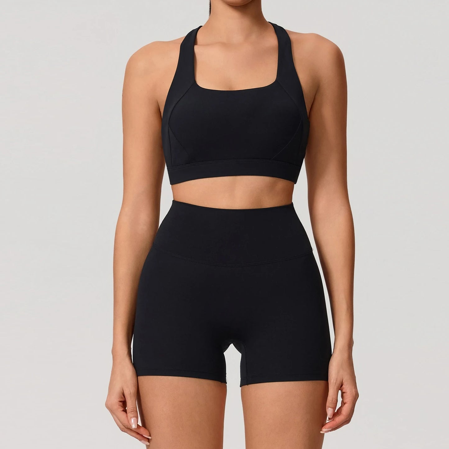 Soften Yoga Set 2PCS Sports Suit Women Gym Set Women Fitness Tracksuit Workout Suit Female Sportswear Quick-Drying Yoga Clothing