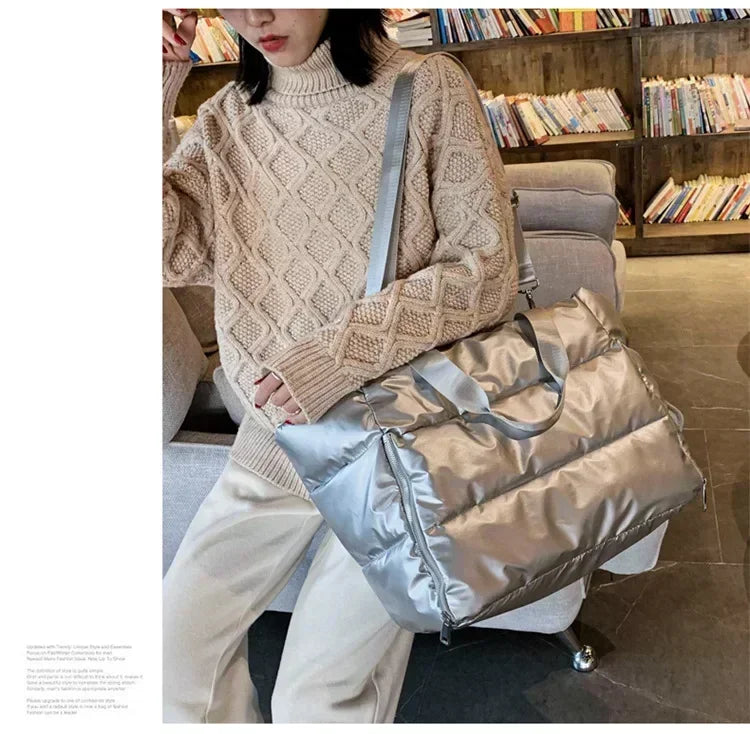 Women Gym Bags Waterproof Sports Swimming Yoga Mat Pink Weekend Travel Duffle Bags for Women Sport Fitness Shoulder Handbag