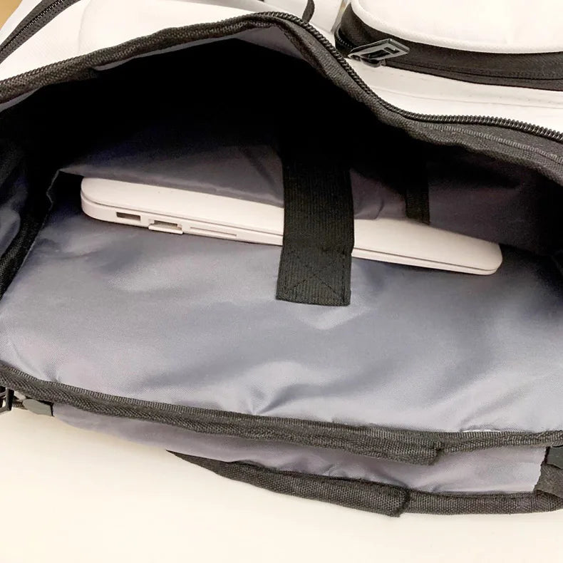 Tennis Badminton Rackets Backpack Large Commuting Sports Bag Shoes Pocket Dry Wet Outdoor Travel Laptop College Schoolbag